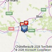 Chateau de Reignac Map